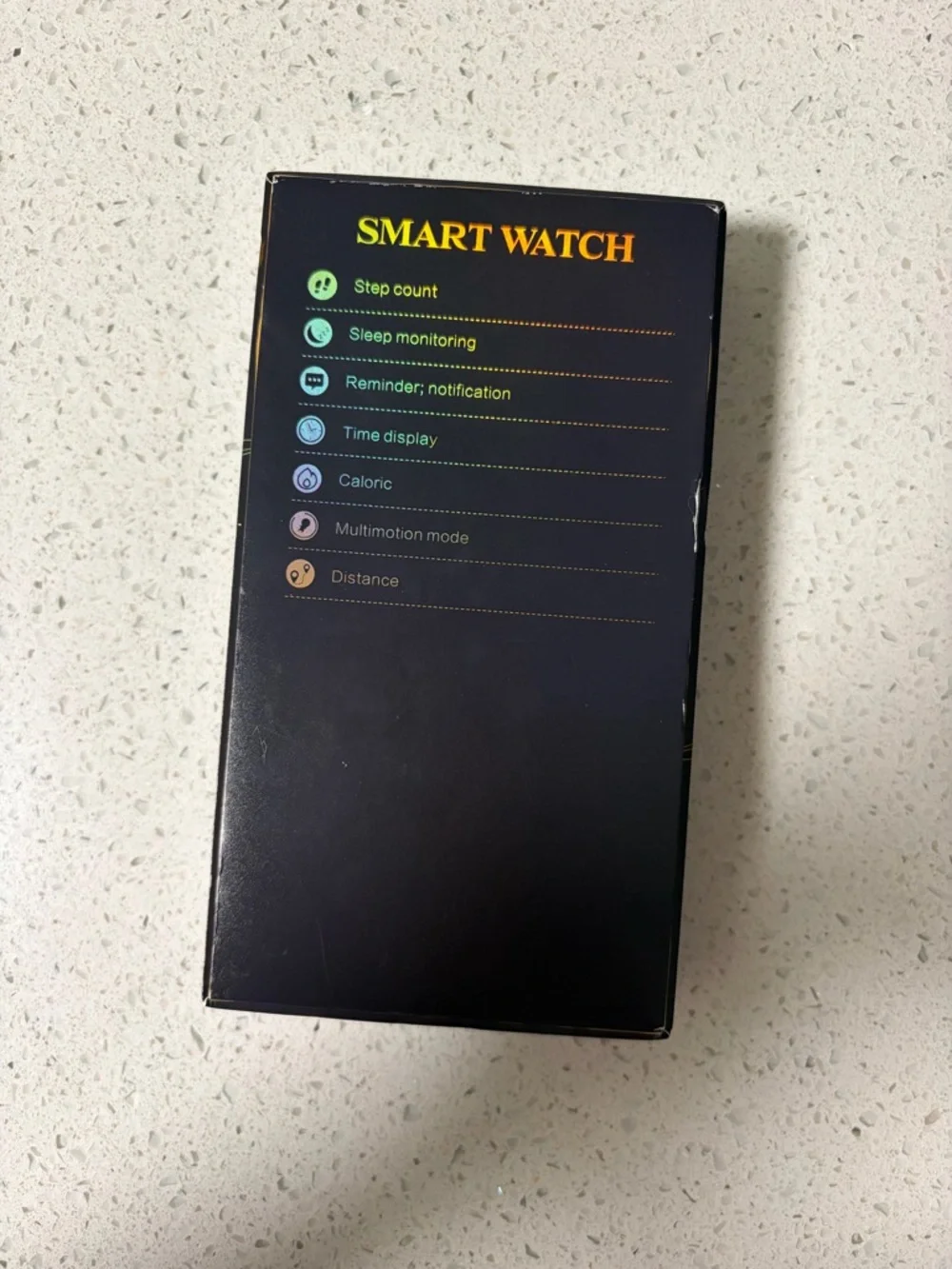 NIB Smart Watch - Black and Rose pink